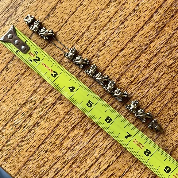 Crazy Frog Bracelet! Gold tone - Picture 10 of 11